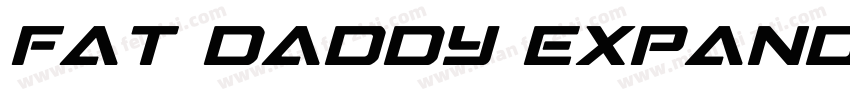 Fat Daddy Expanded R字体转换